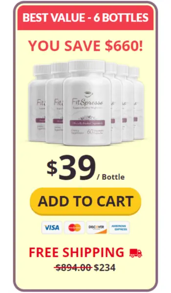 Fitspresso 6 Bottles Price